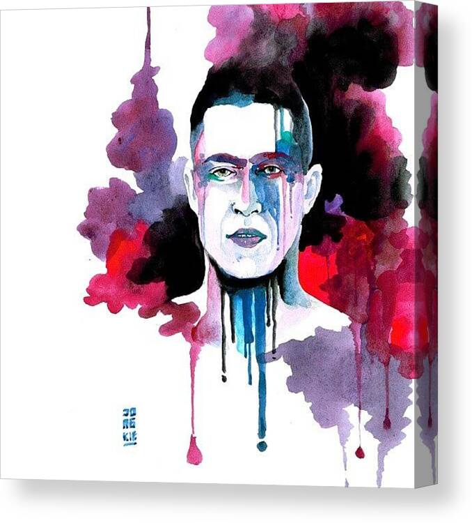 Art Canvas Print featuring the photograph disappear *watercolors* - *art by Reza Luqman