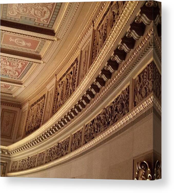 Orchestra Canvas Print featuring the photograph Dso #detroit #orchestra by Fotochoice Photography