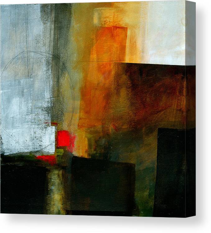 Acrylic Canvas Print featuring the painting Edge Location 3 by Jane Davies