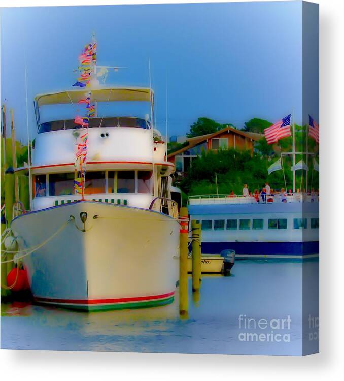 Fire Island Canvas Print featuring the photograph Fire Island by Stacey Brooks