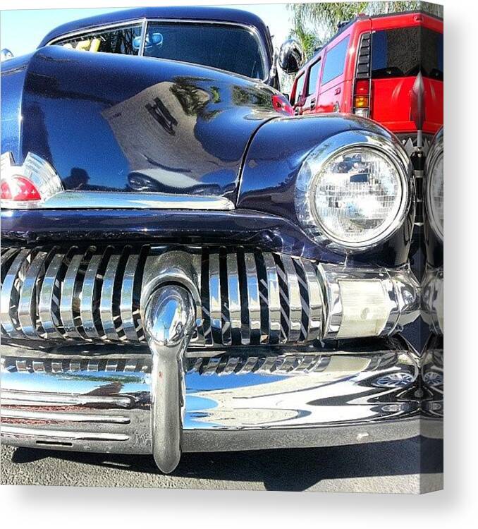 Mercury Canvas Print featuring the photograph For Sale- 51 Mercury... #cars #carporn by Kevin Previtali