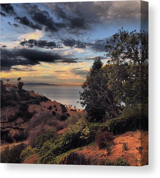 La Canvas Print featuring the photograph Good Morning #la by Ben Tesler
