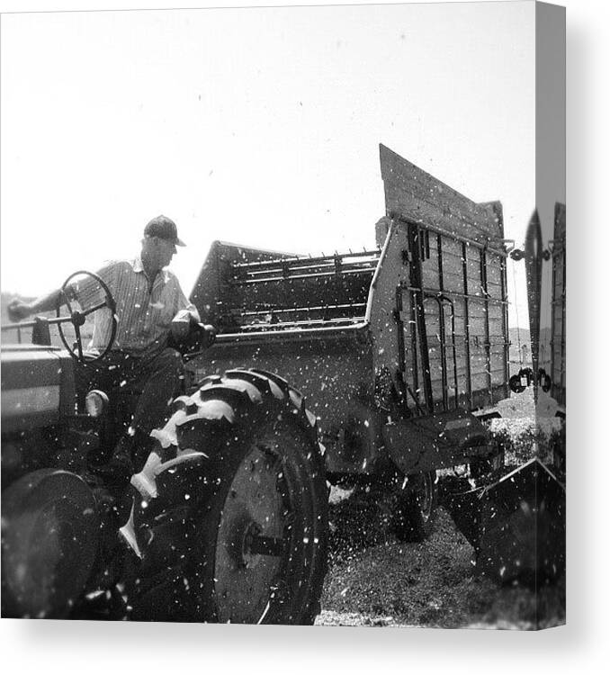 Farming Canvas Print featuring the photograph Good time Oldies by Spencer Neuberger