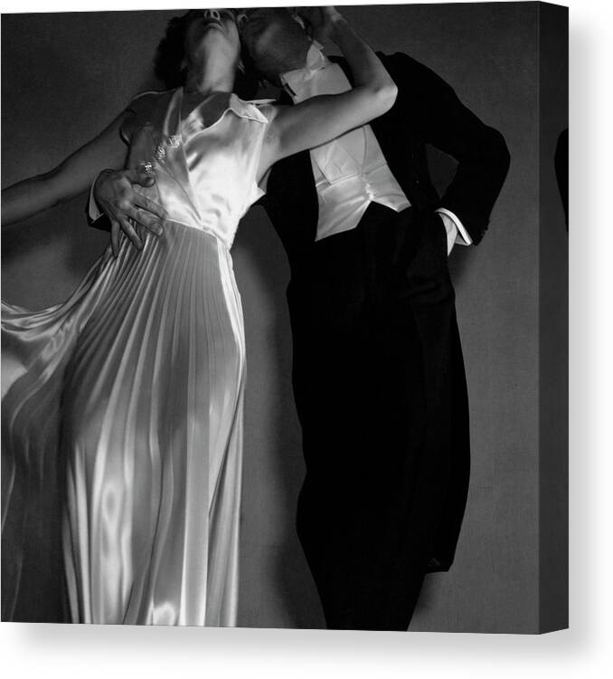 Dance Canvas Print featuring the photograph Grace And Paul Hartman by Edward Steichen