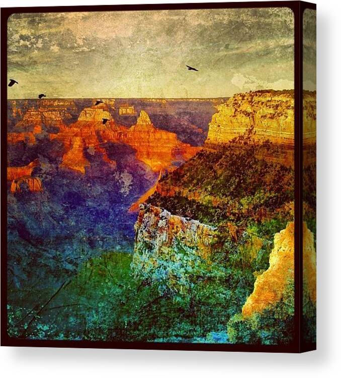 Beautiful Canvas Print featuring the photograph Grand Canyon by Jill Battaglia