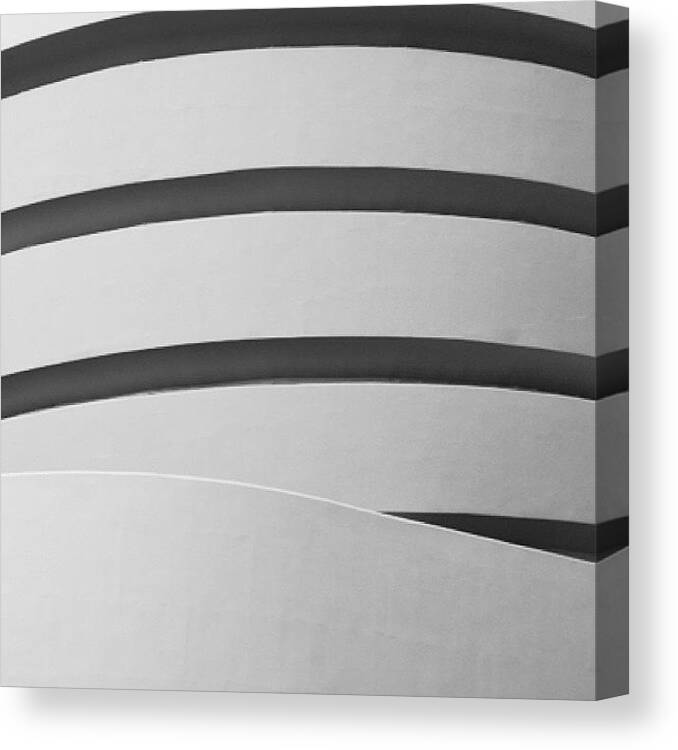 Guggenheim Canvas Print featuring the photograph Guggenheim by Karim Taib