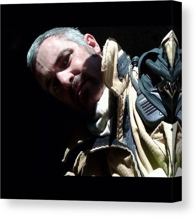 Halligan Canvas Print featuring the photograph Headed Out To Play. #iaff 
#fire by James Crawshaw