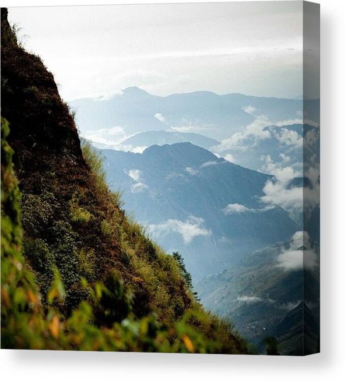 Beautiful Canvas Print featuring the photograph Himalayas Mountain by Raimond Klavins