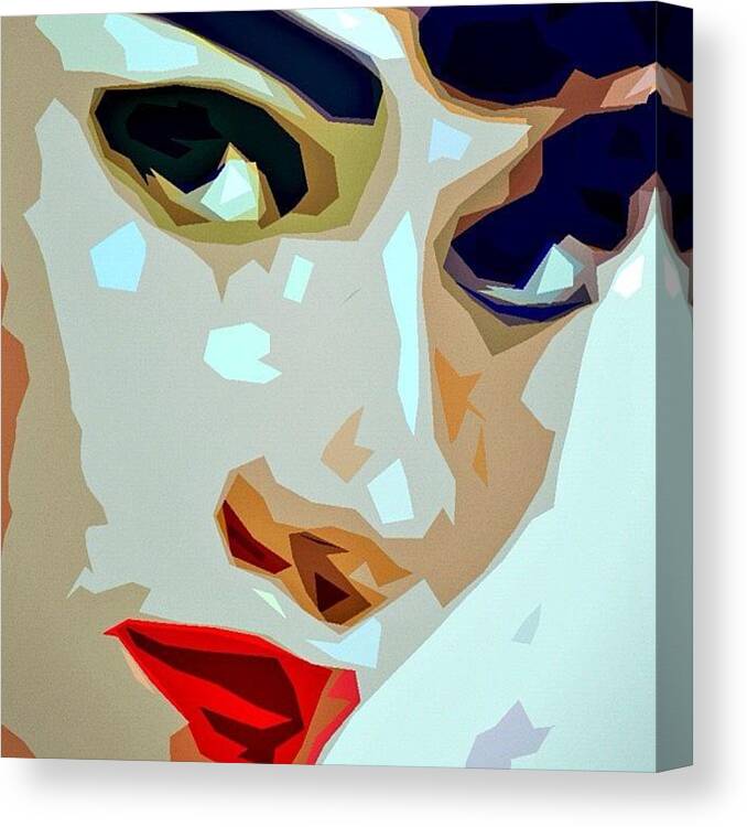 Audrey Hepburn Canvas Print featuring the photograph Holly Golightly by Jessica McDade