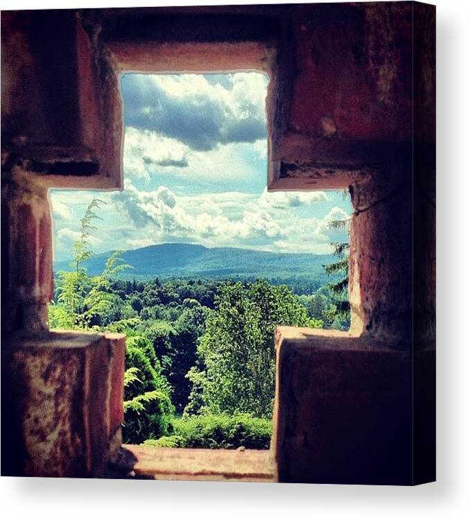 Landscsape Canvas Print featuring the photograph In the Berkshires by Jason Fourquet
