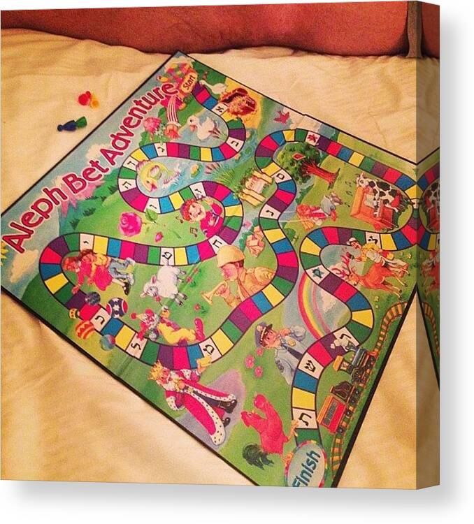 Candyland Canvas Print featuring the photograph In The #israeli #candyland Game You by Bryce Gruber