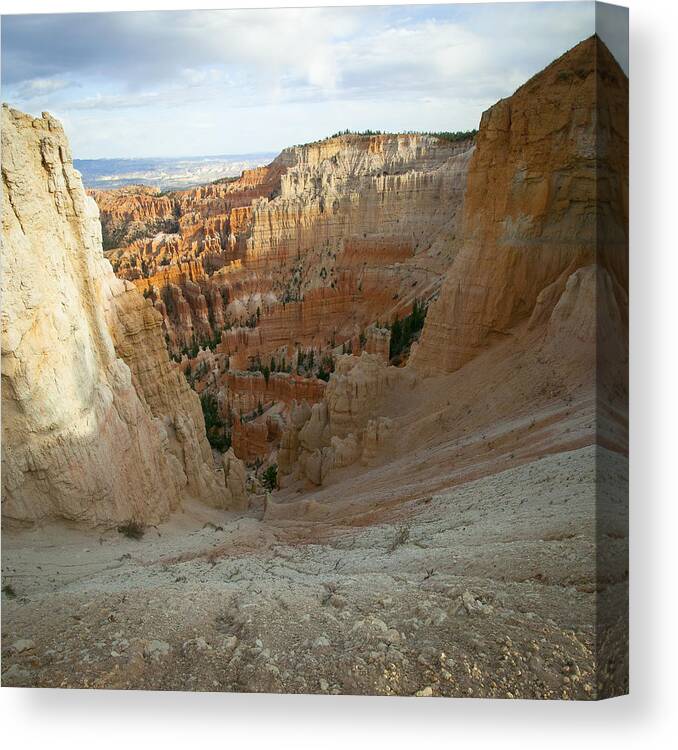 Bryce Canyon Canvas Print featuring the photograph Into the Vortex by Laura Tucker