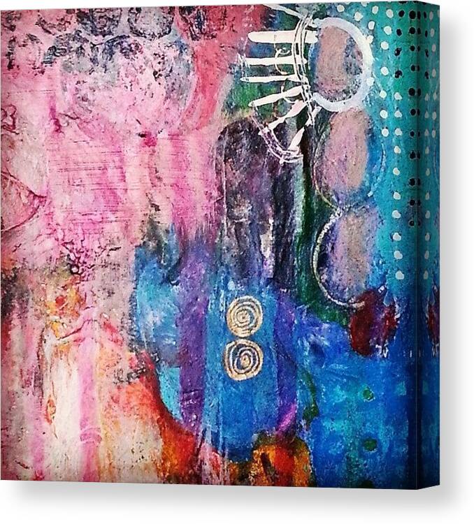 Intuitive Painting #intuition Canvas Print / Canvas Art by Cristina Parus -  Instaprints