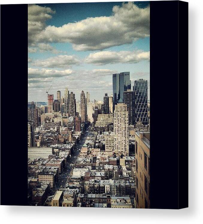  Canvas Print featuring the photograph Is It Still Called Hell's Kitchen? by Sandy Lee