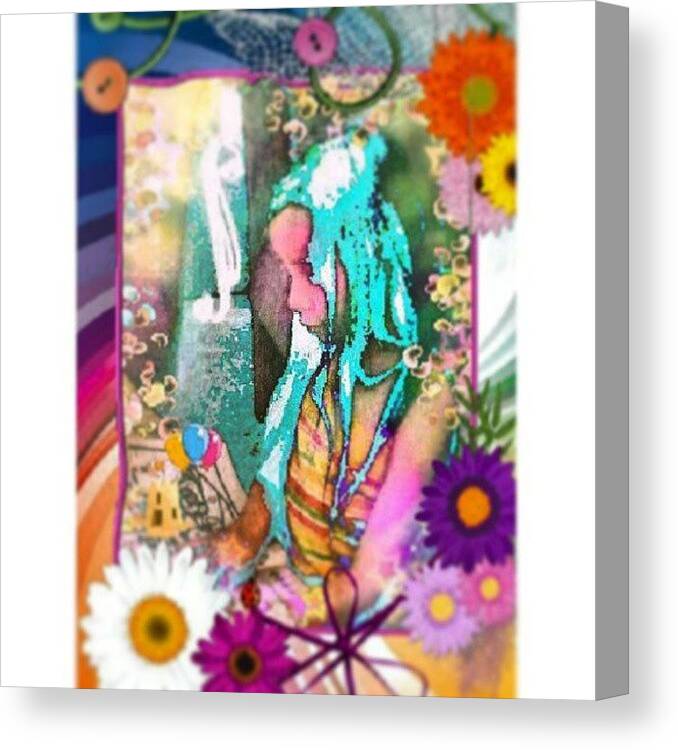 Abstracters_anonymous Canvas Print featuring the photograph Is There Magic In Her Mind? by Katrise Fraund