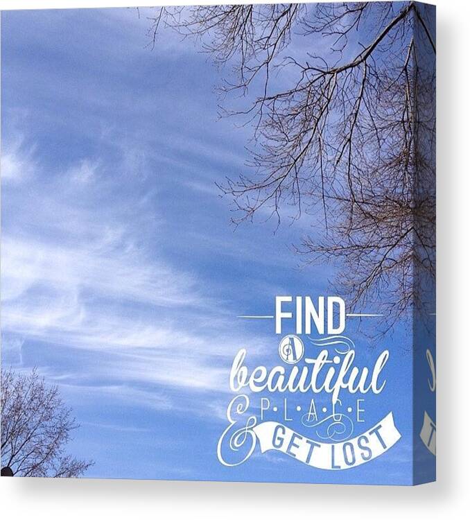 Clouds Canvas Print featuring the photograph It's Hard To Believe Looking At These by Teresa Mucha