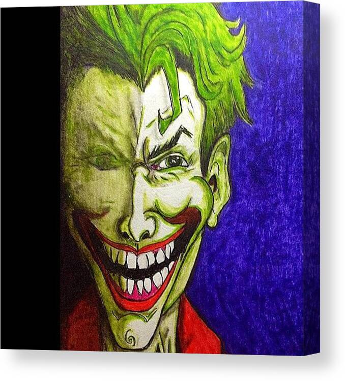 Instagram Canvas Print featuring the photograph Joker by Vickie Scarlett-Fisher