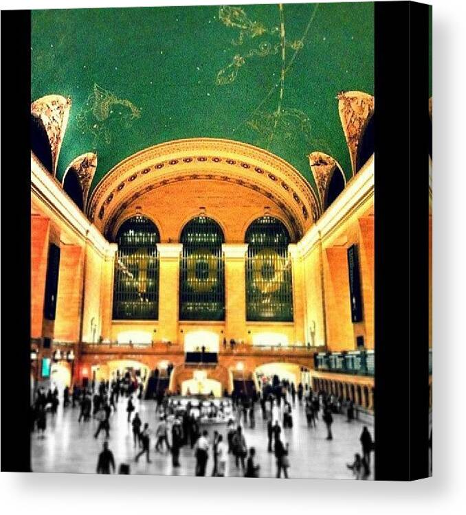Grandcentralstation Canvas Print featuring the photograph #latergram

stargazing In One Of The by Niroja Tharmakulasingham