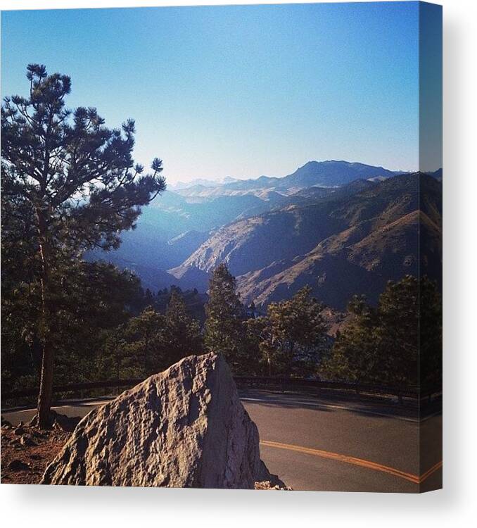 Beautiful Canvas Print featuring the photograph long Live All The Mountains We Moved by Janae Cordova