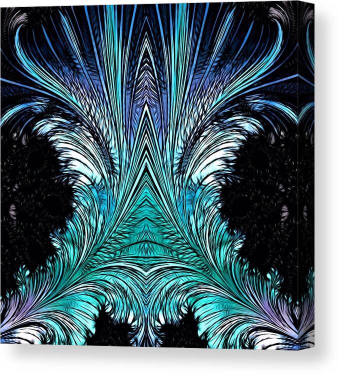 Frax Canvas Print featuring the digital art Magic Doors by Jeff Iverson