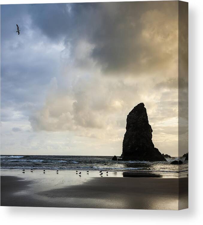Oregon Canvas Print featuring the photograph Monster's Tooth by Andy Bitterer