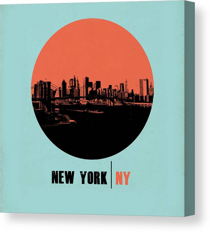 New York Canvas Print featuring the photograph NYC Gallery Cover by Naxart Studio