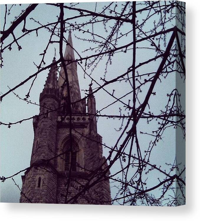  Canvas Print featuring the photograph Our Lady And Star Of The Sea Church By by X Thompson