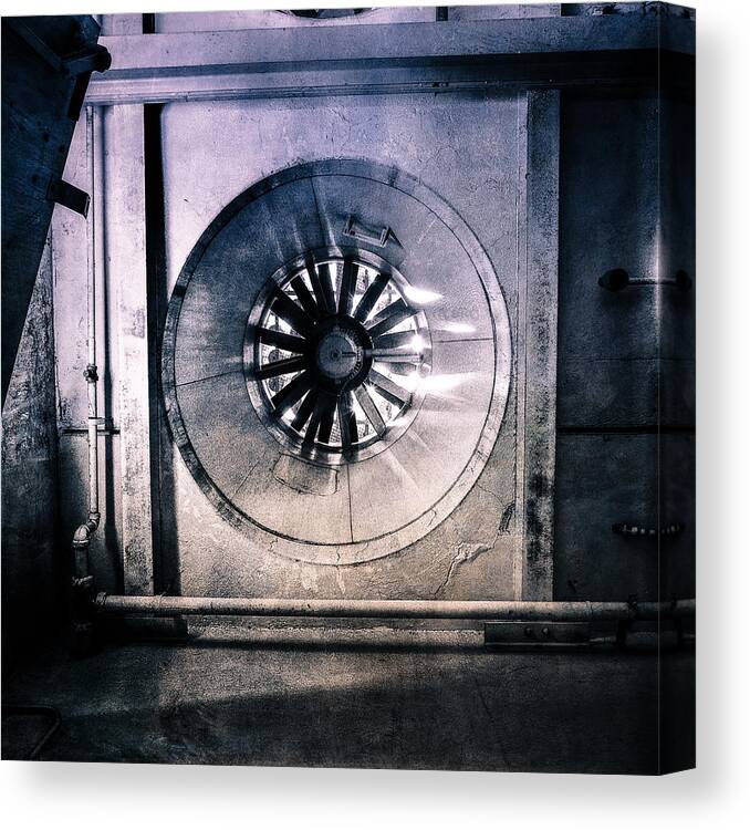 Abandoned Canvas Print featuring the photograph Pacific Airmotive Corp 15 by YoPedro