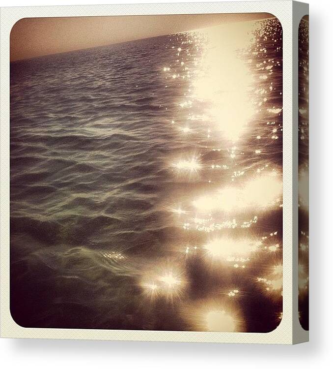 Light Canvas Print featuring the photograph #paradise #light #sun#ocean #sea by Stephen Moody