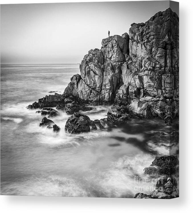 Galicia Canvas Print featuring the photograph Penencia Point Galicia Spain by Pablo Avanzini