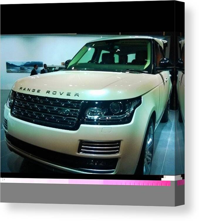 Costly Canvas Print featuring the photograph #rangerover #suv #car #cars #luxury by Rahul Singh