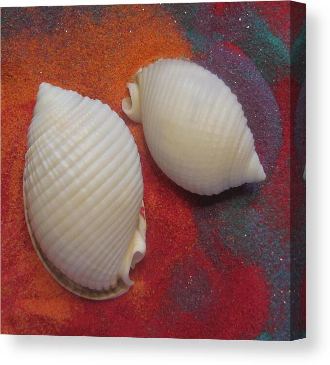 Sea Canvas Print featuring the photograph Scotch Bonnets  by Cathy Lindsey