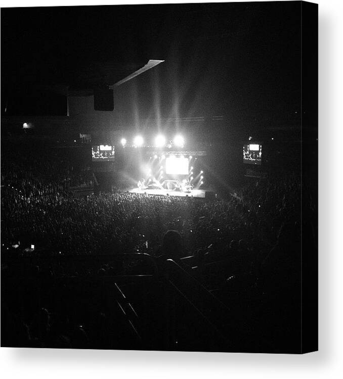 Concerts Canvas Print featuring the photograph Scotty, You Know How To Do A Concert by Haley Stauffer