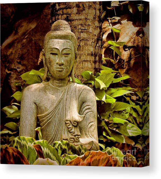 Zen Canvas Print featuring the photograph Serenity by Peggy Hughes