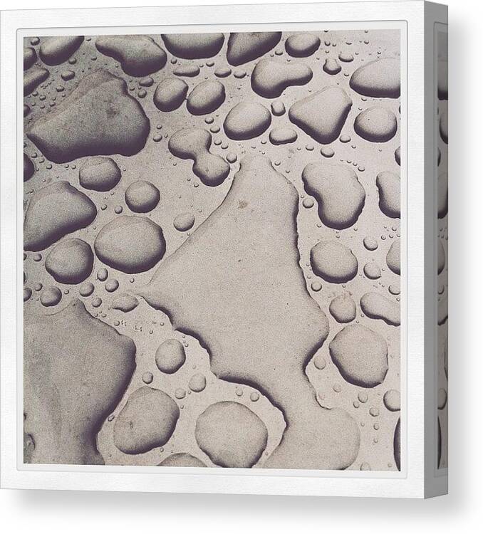 Withpurpose Canvas Print featuring the photograph Silver Rain |
 #liveauthentic by Emily Barker