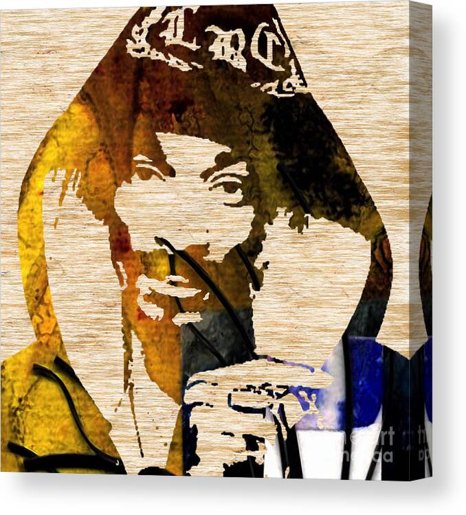  Snoop Lion Digital Art Canvas Print featuring the mixed media Snoop Dog Snoop Lion by Marvin Blaine