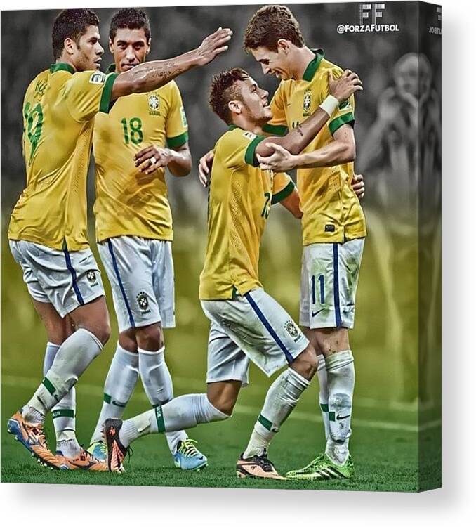 Paulinho Canvas Print featuring the photograph So Much Talent In One Picture. 
tanto by Rick Junor
