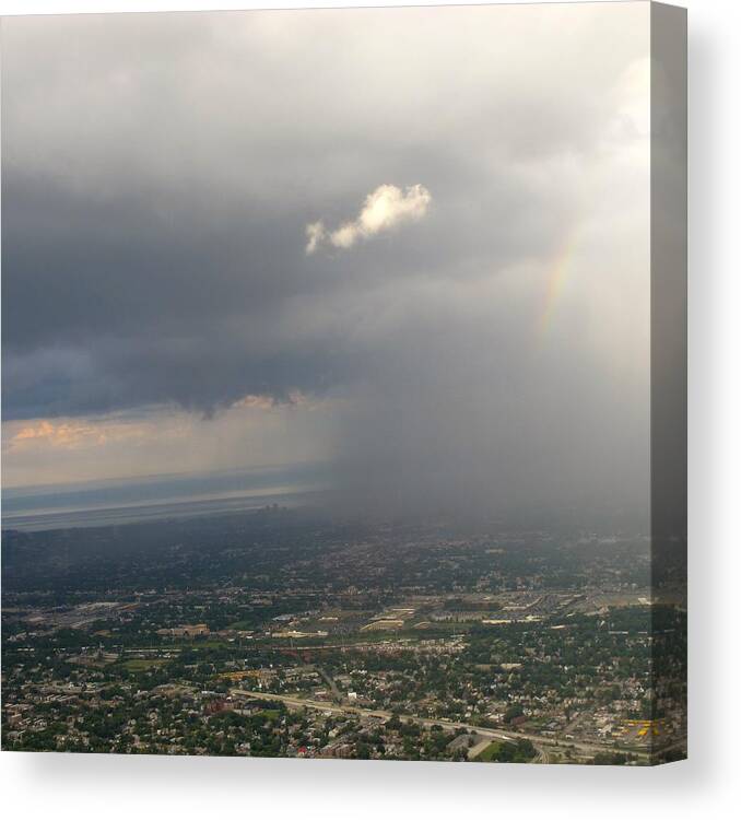 Storm Canvas Print featuring the photograph Stormy by Sue Morris