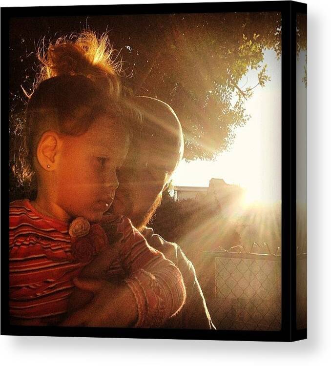 Life Canvas Print featuring the photograph #sunshine #love #sunlight #tree #roots by Delia Douglas