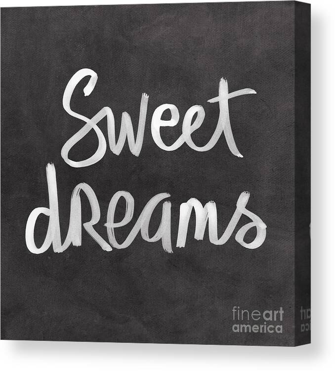 Dreams Canvas Print featuring the mixed media Sweet Dreams by Linda Woods