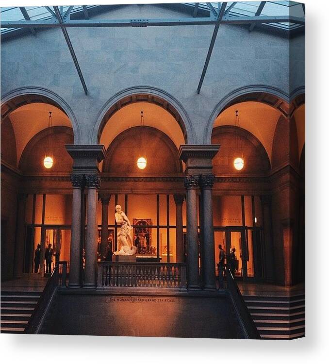 Vsco Canvas Print featuring the photograph The Art Institute Of Chicago Is by Jacob Davidson