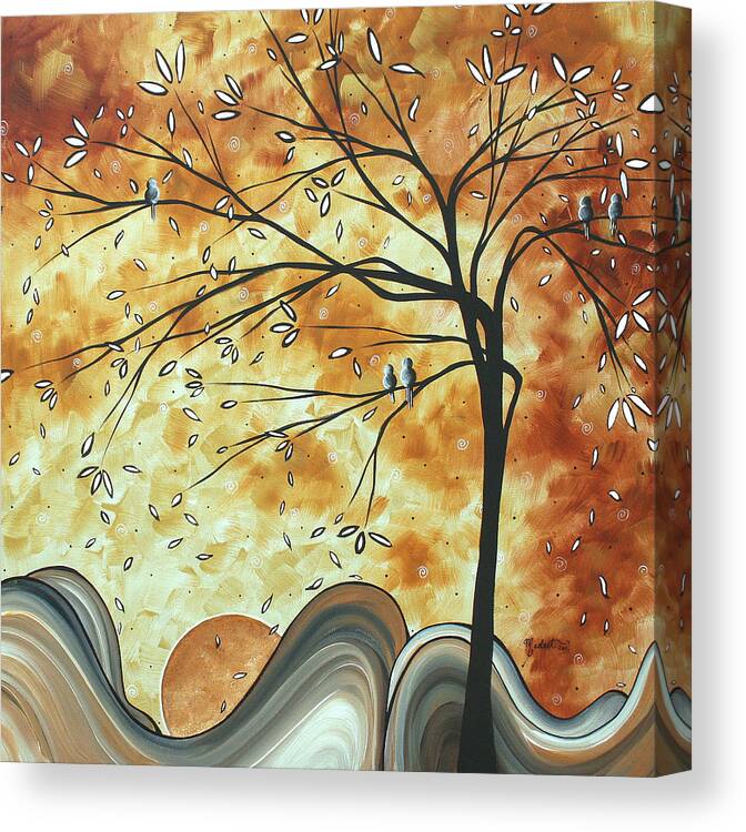 Original Canvas Print featuring the painting The Resting Place by MADART by Megan Aroon