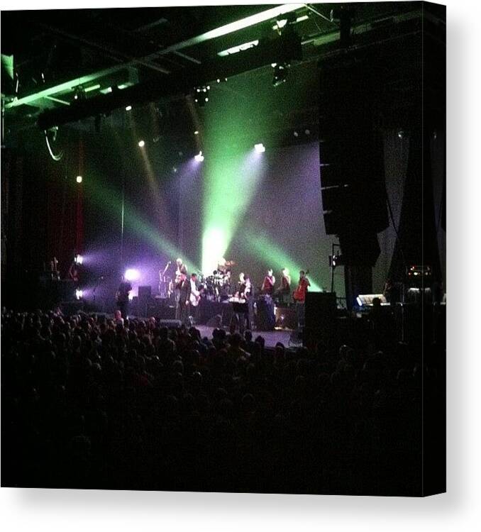 Music Canvas Print featuring the photograph The Specials #newport #nightlife #gig by Tim Topping