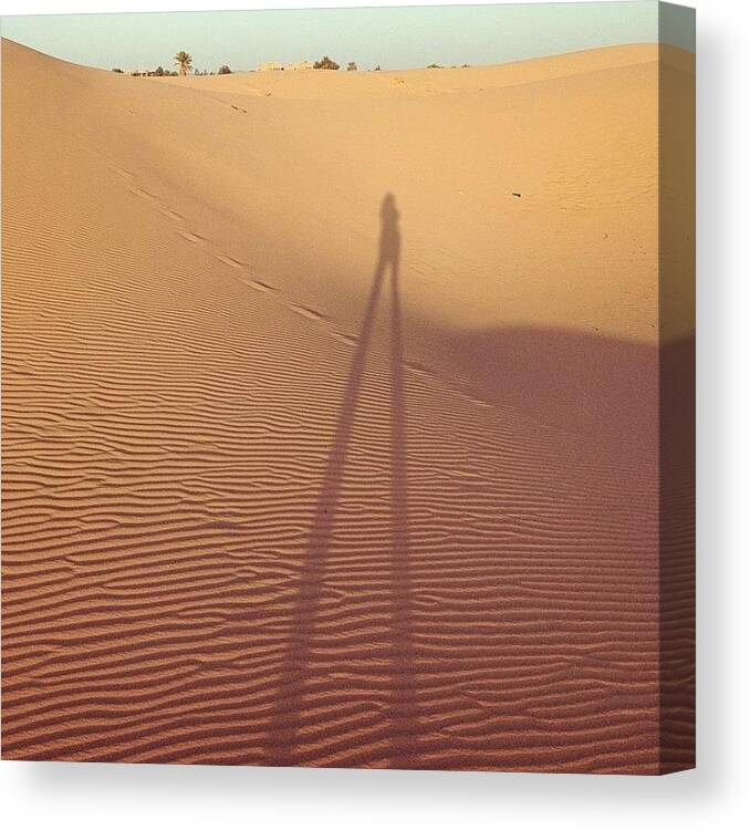 Me Canvas Print featuring the photograph There's Nothing Like The Sahara by Blogatrixx 