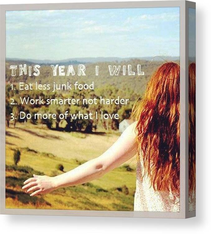 Love Canvas Print featuring the photograph This Year | Roach Haus Designs by Katie Ball