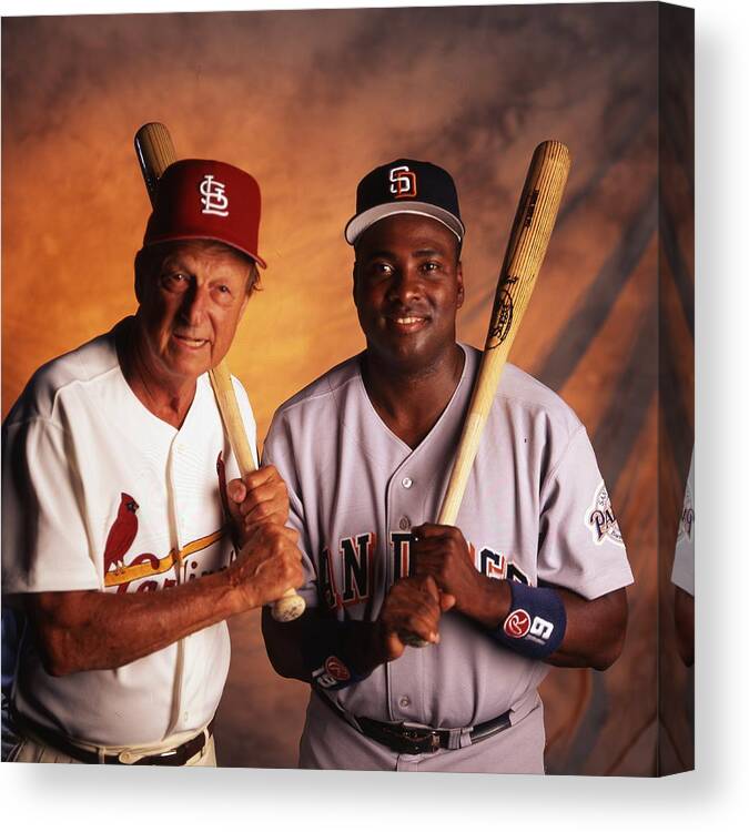 Stan Musial and Tony Gwynn by Retro Images Archive