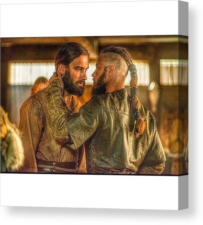 Vikings Canvas Print featuring the photograph #vikings Is Such An Excellent Tv Show by Wes Boese