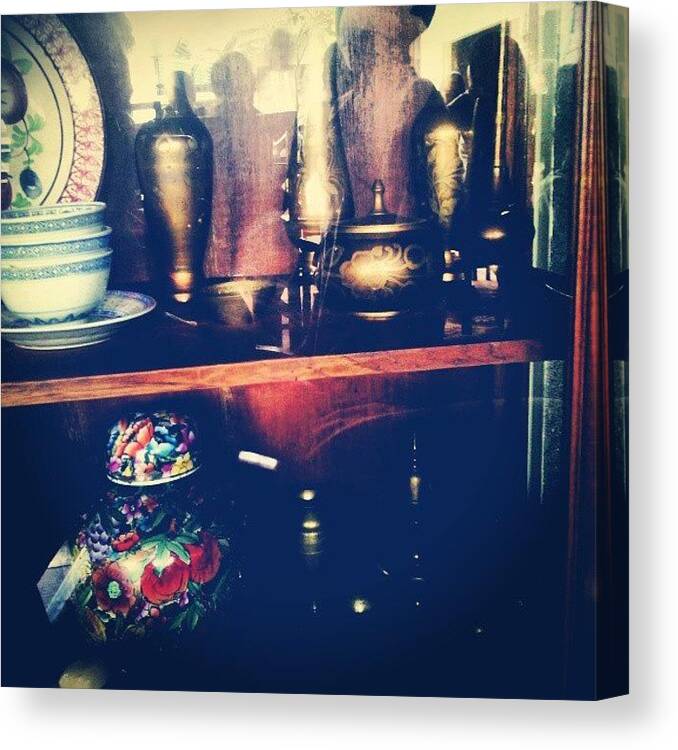 Vintage Canvas Print featuring the photograph #vintage #retro #old by Moch. Anindika Ramadhan