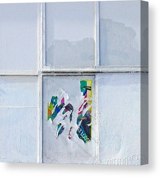 Filthyfacades Canvas Print featuring the photograph White by Julie Gebhardt