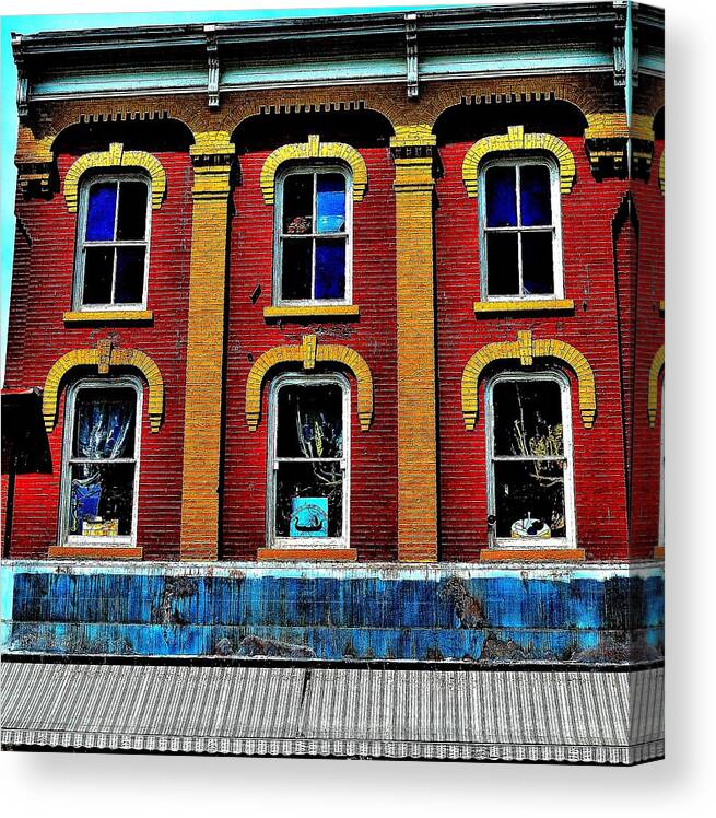 Architecture Canvas Print featuring the photograph Window Stages - Canada by Jeremy Hall